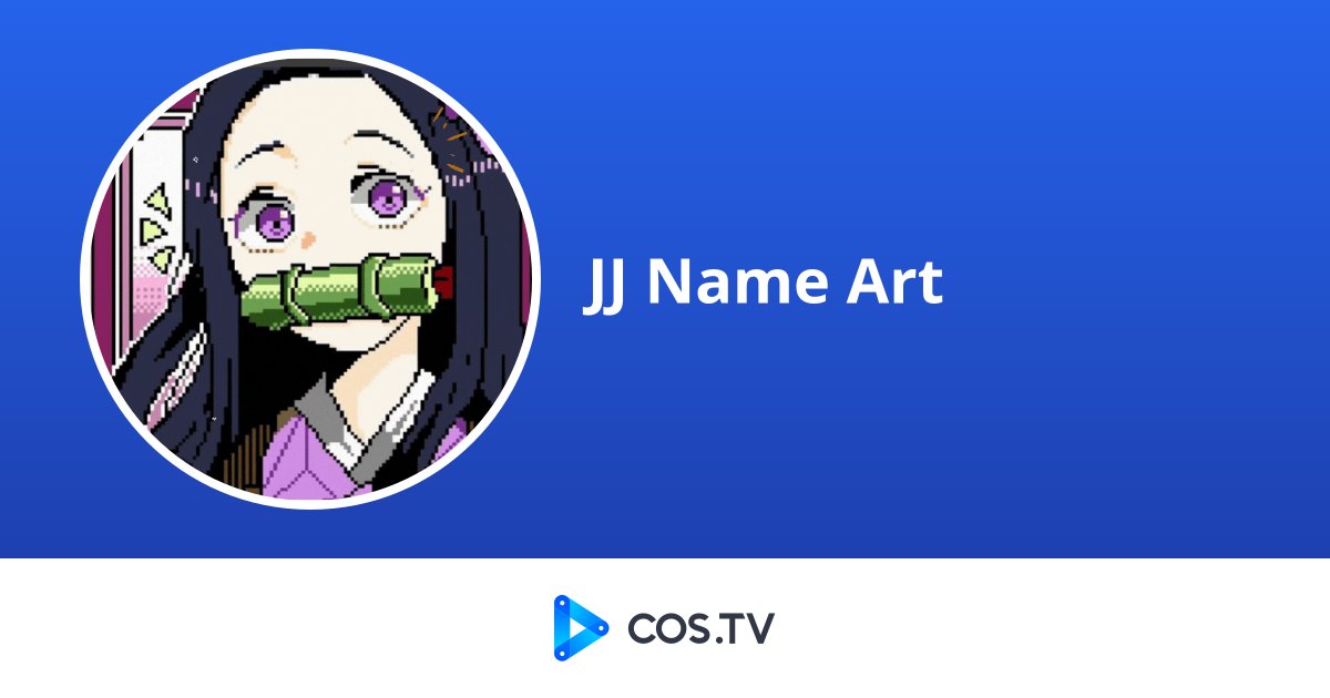 Name Jj Rost JJ Name Art - COS.TV Creator
