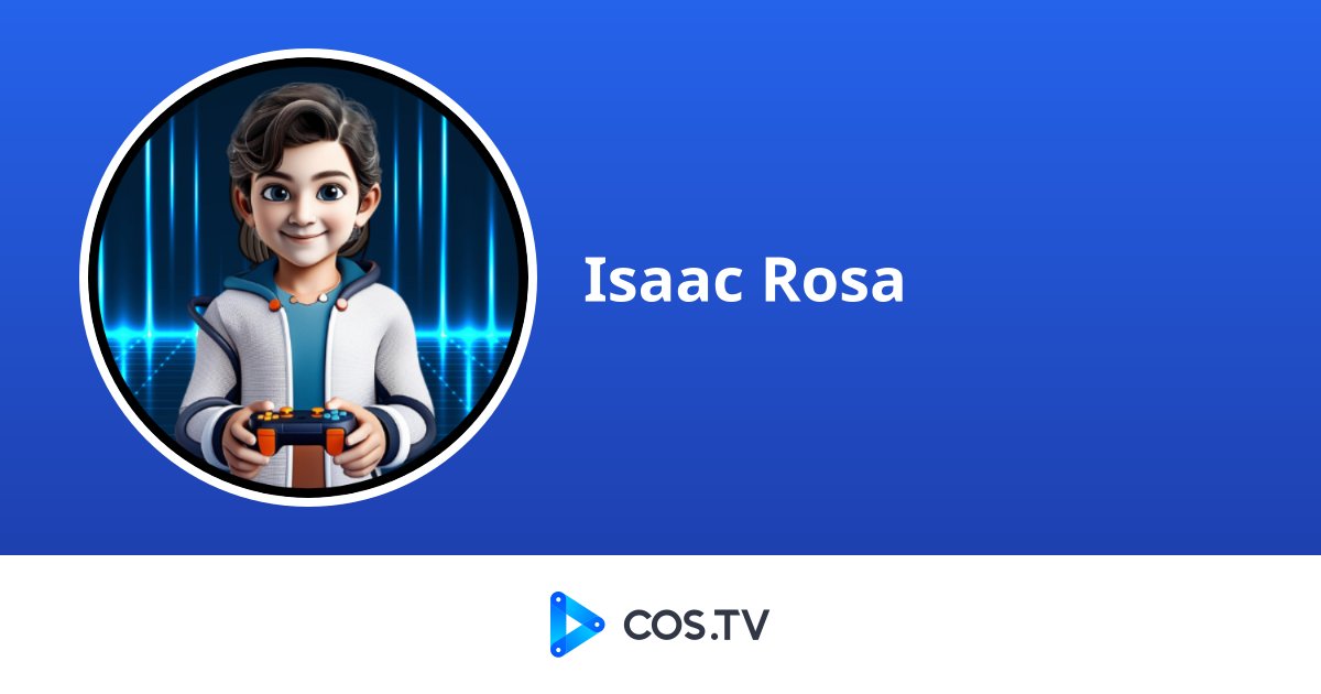 Isaa Rosa Isaac Rosa - COS.TV Creator